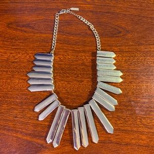 Gold Baublebar statement necklace